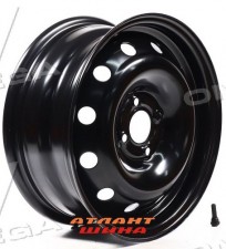 Купить Диск колісний DK 4x100 ET43 DIA60 Dacia Logan чорний